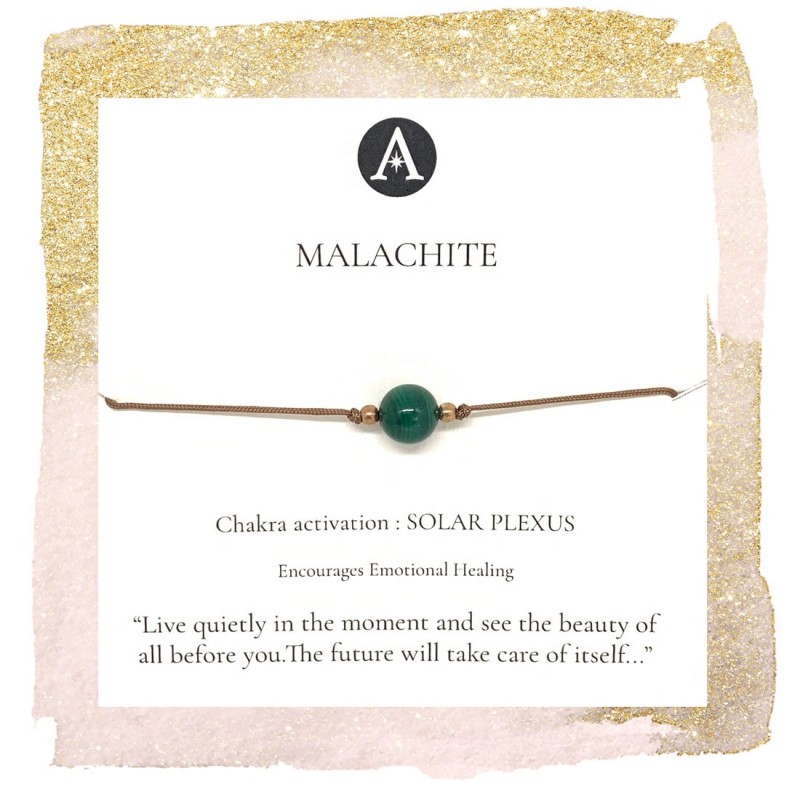 Malachite Chakra Bracelet