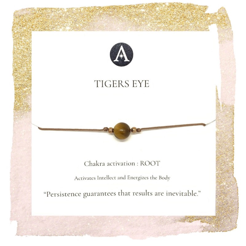 Tigers Eye Chakra bracelet 